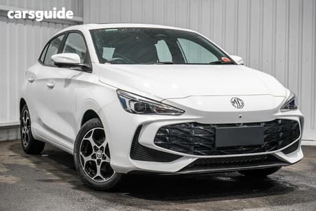 White 2025 MG MG3 Hatchback Essence Hybrid+