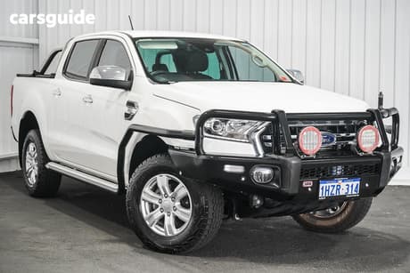 White 2019 Ford Ranger Double Cab Pick Up Xlt 3.2 (4X4)