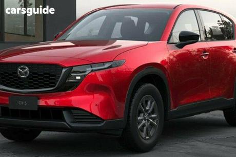 Red 2026 Mazda CX-5 Wagon G25 Evolve (Awd)