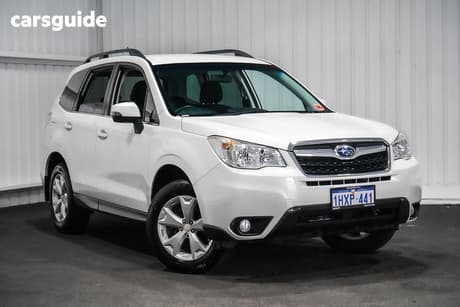 White 2014 Subaru Forester Wagon 2.5I-L