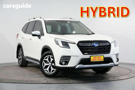 White 2022 Subaru Forester Wagon Hybrid L (Awd)