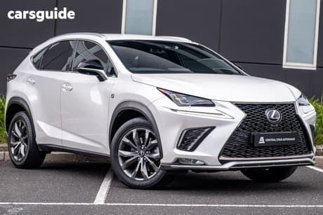 White 2018 Lexus NX300 Wagon F Sport (Fwd)