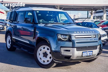 Blue 2024 Land Rover Defender Wagon 110 P400 S (294Kw)