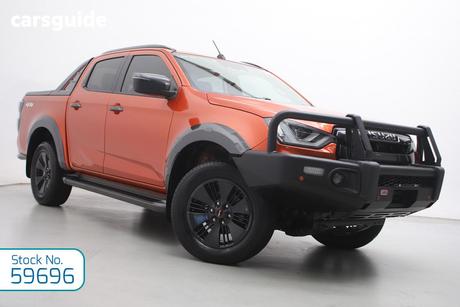Orange 2021 Isuzu D-MAX Crew Cab Utility X-Terrain (4X4)