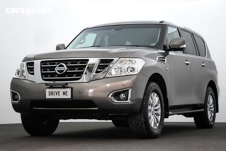Grey 2017 Nissan Patrol Wagon Ti (4X4)
