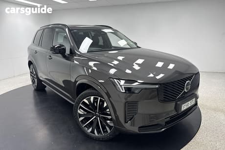 Grey 2025 Volvo XC90 Wagon Ultra B5 Bright Mhev