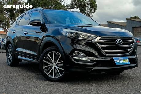 Black 2016 Hyundai Tucson Wagon Elite (Fwd)