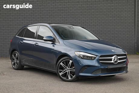 Blue 2019 Mercedes-Benz B180 Hatchback