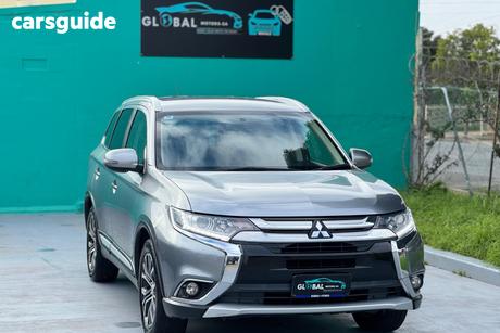 Grey 2016 Mitsubishi Outlander Wagon Ls (4X2)