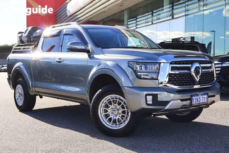 Grey 2024 GWM Cannon Alpha Dual Cab Utility Ultra (4X4)