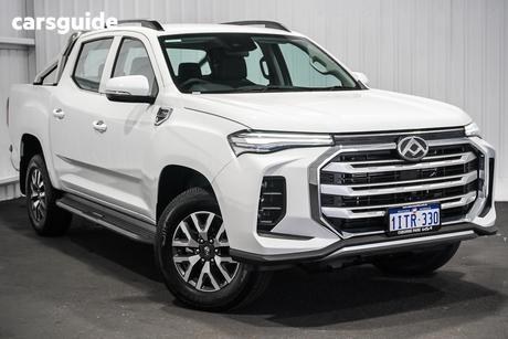 White 2025 LDV T60 Double Cab Utility Max Pro (4X4)