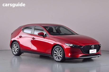 Red 2019 Mazda 3 Hatchback G20 Pure Vision