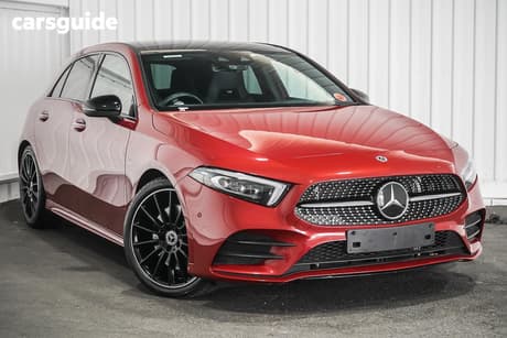 Red 2022 Mercedes-Benz A250 Hatchback 4Matic
