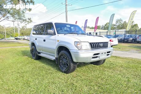White 1997 Toyota Landcruiser Prado Wagon Gxl (4X4)