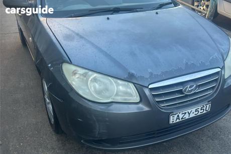 Grey 2006 Hyundai Elantra Sedan Sx