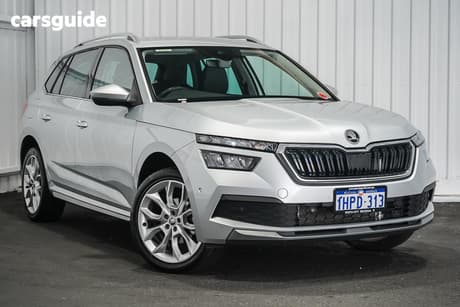 Silver 2022 Skoda Kamiq Wagon Signature 110Tsi