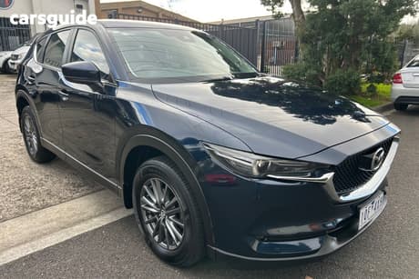 Blue 2018 Mazda CX-5 Wagon Maxx Sport (4X2) (5Yr)