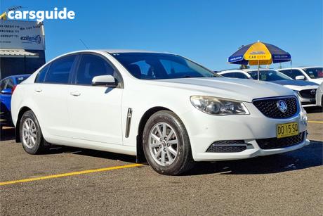 White 2015 Holden Commodore Sedan Evoke (Lpg)