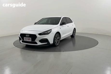 White 2021 Hyundai I30 Hatchback N Line