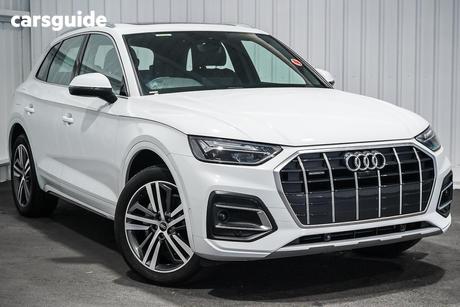 White 2025 Audi Q5 Wagon 40 Tdi Quattro Sport Mhev