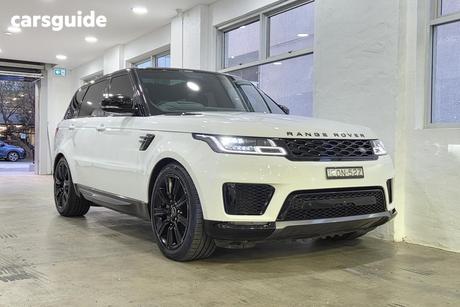 White 2021 Land Rover Range Rover Sport Wagon D300 Hse (221Kw)