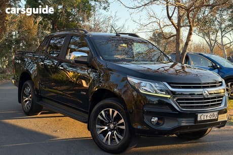 Black 2020 Holden Colorado Crew Cab Pickup Ltz (4X4)