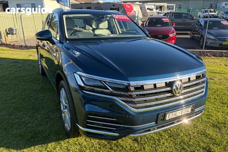 Blue 2020 Volkswagen Touareg Wagon 190Tdi Premium