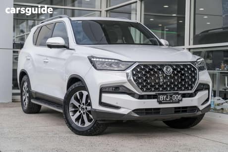 White 2022 Ssangyong Rexton Wagon Ultimate (Awd)