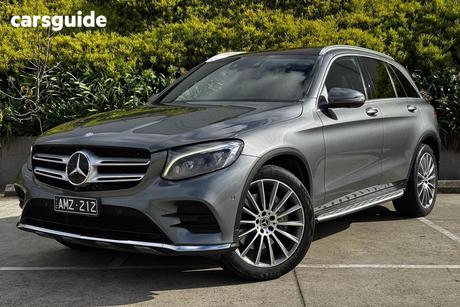 Grey 2017 Mercedes-Benz GLC250 Wagon 250