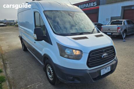 White 2016 Ford Transit Van 350L Lwb Mid Roof