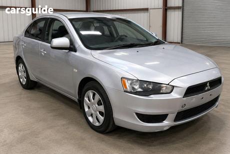 Silver 2012 Mitsubishi Lancer Sedan ES
