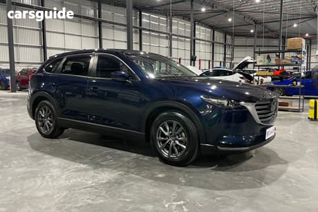 Blue 2021 Mazda CX-9 Wagon Sport (Fwd)