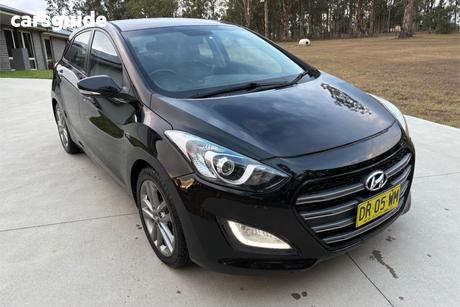 Black 2015 Hyundai I30 Hatchback Sr