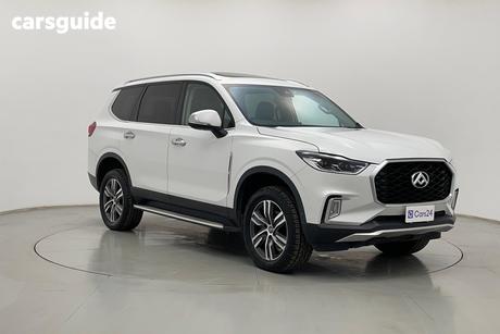 White 2021 LDV D90 Wagon Executive (4Wd) D20