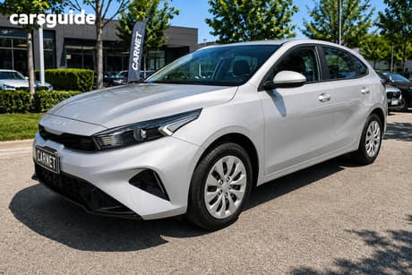 Silver 2022 Kia Cerato Hatchback S