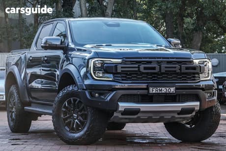 Grey 2025 Ford Ranger Double Cab Pick Up Raptor 3.0 (4X4)