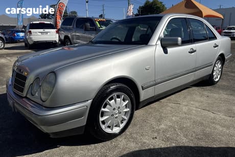 Silver 1998 Mercedes-Benz E240 Sedan Elegance