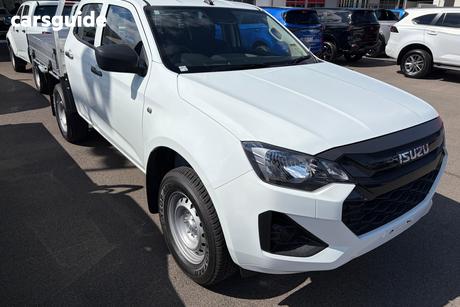 White 2026 Isuzu D-MAX Crew Cab Chassis Sx (4X2) High-Ride