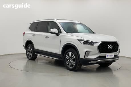 White 2021 LDV D90 Wagon Executive (4Wd) D20