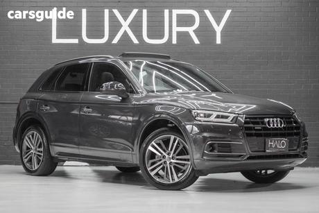 Grey 2019 Audi Q5 Wagon 40 Tdi Quattro Sport