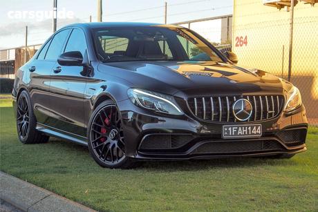 Black 2016 Mercedes-Benz C63 Sedan S