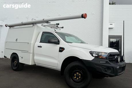 White 2021 Ford Ranger Double Cab Chassis Xl 3.2 (4X4)