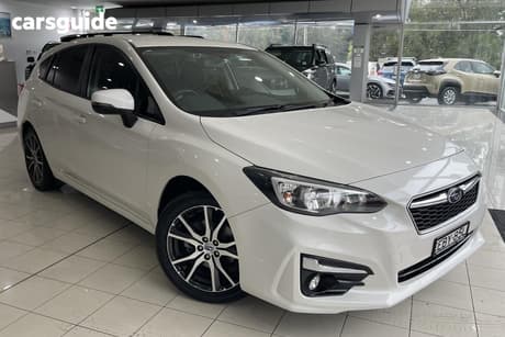 White 2018 Subaru Impreza Hatchback 2.0I-L (Awd)