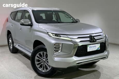 Silver 2021 Mitsubishi Pajero Sport Wagon Glx (4X4) 5 Seat