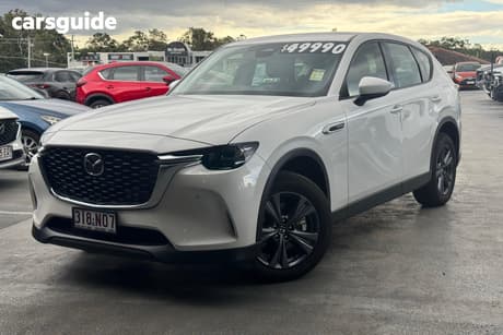White 2025 Mazda CX-60 Wagon D50E Pure Hybrid