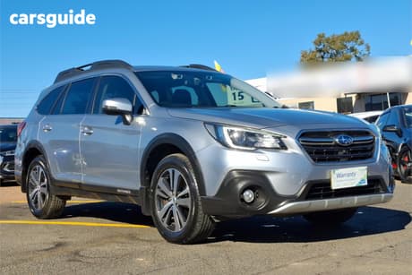 Silver 2018 Subaru Outback Wagon 2.5I Premium