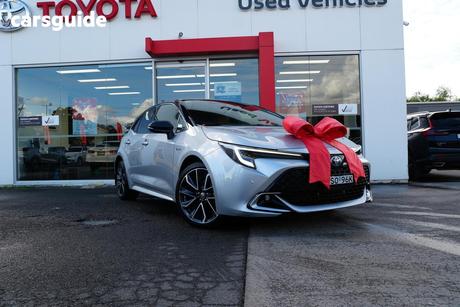 Silver 2025 Toyota Corolla Hatch