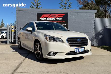 White 2015 Subaru Liberty Sedan 2.5I Premium