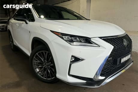 White 2019 Lexus RX350 Wagon F Sport