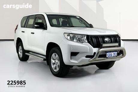 White 2018 Toyota Landcruiser Prado Wagon Gx (4X4)